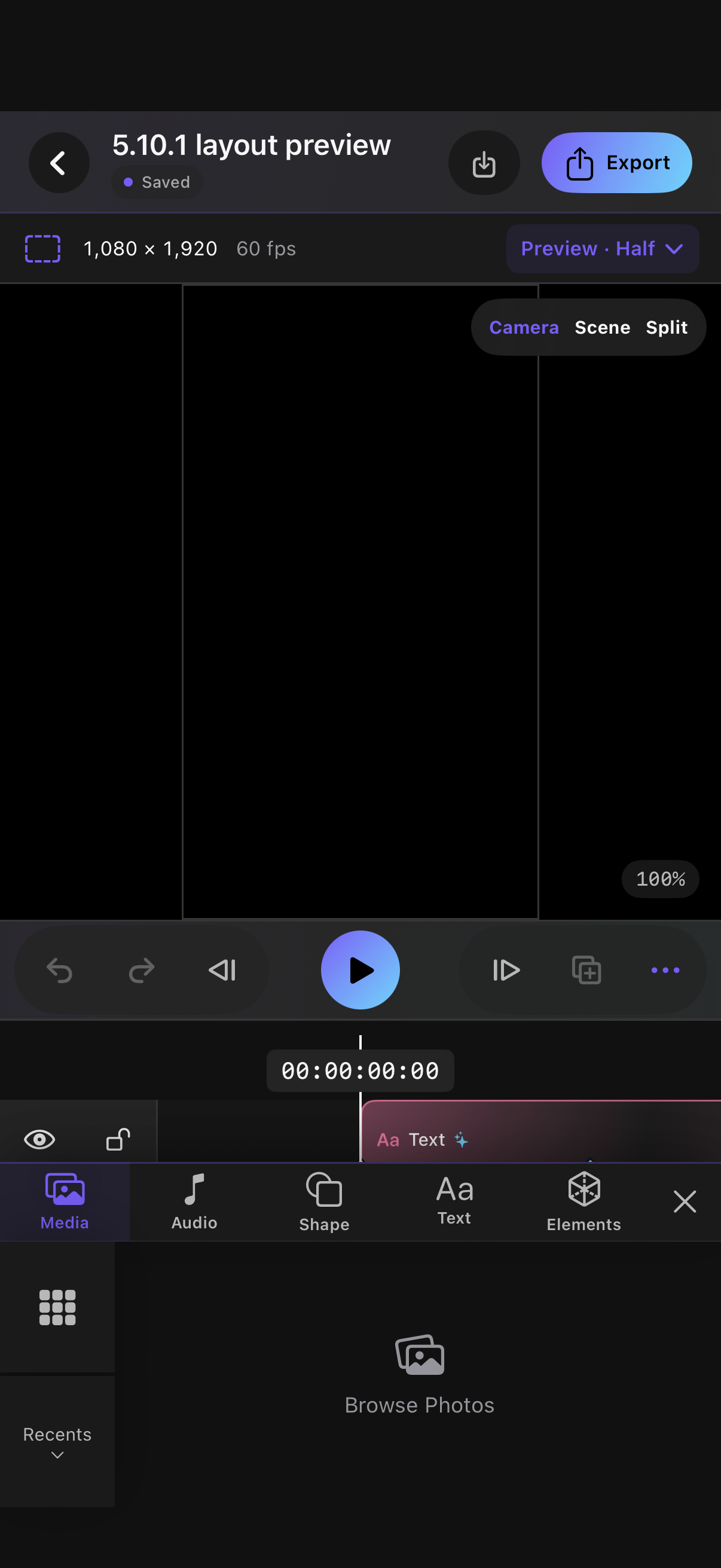 Two compact rows of photos beside the Files import button